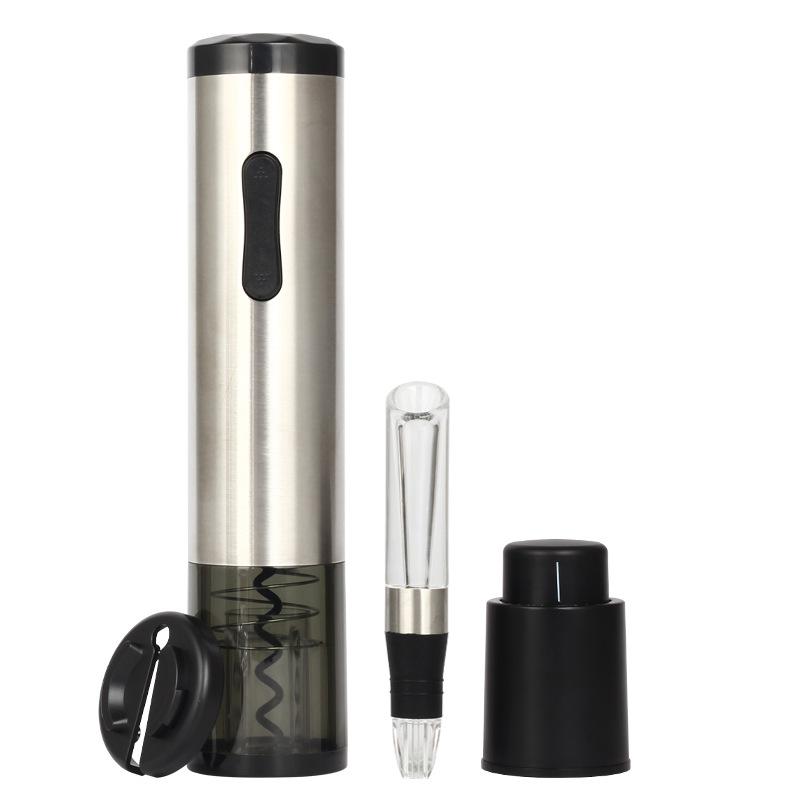 Electric Corkscrew Set Portable Wine Decanter Wine Pourer Red Wine Ware 4 Piece Gift Set Automatic Wine Driver