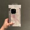 Aesthetic Lily Flower Imitation Leather Phone Case for iPhone 16 E 15 14 Plus 13 12 11 Pro Max XS Max XR XS X Silicone Cover