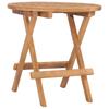 Day and Night - Day and Night Folding Garden Table Solid Teak Wood 50x50x50 Cm
