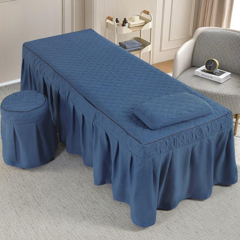 Beauty with Holes Bed Cover Single Piece Beauty Salon Therapy Massage Special Bedclothes Thickened  All-season Use Bedspread
