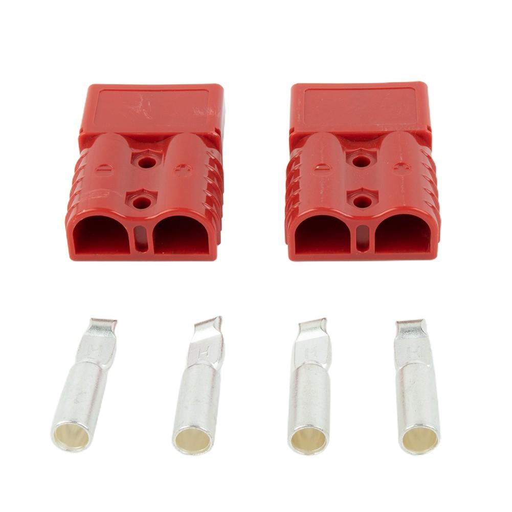 2x/Set 120 FOR Anderson-Plug Cable Terminal Forklift Battery Power Connector New