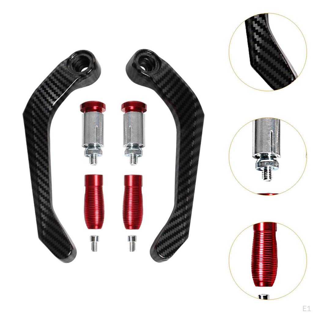 2 stück Motorrad Bremse Kupplung Hebel Hand Guards Griff Schutz Grip Aluminium Legierung Universal