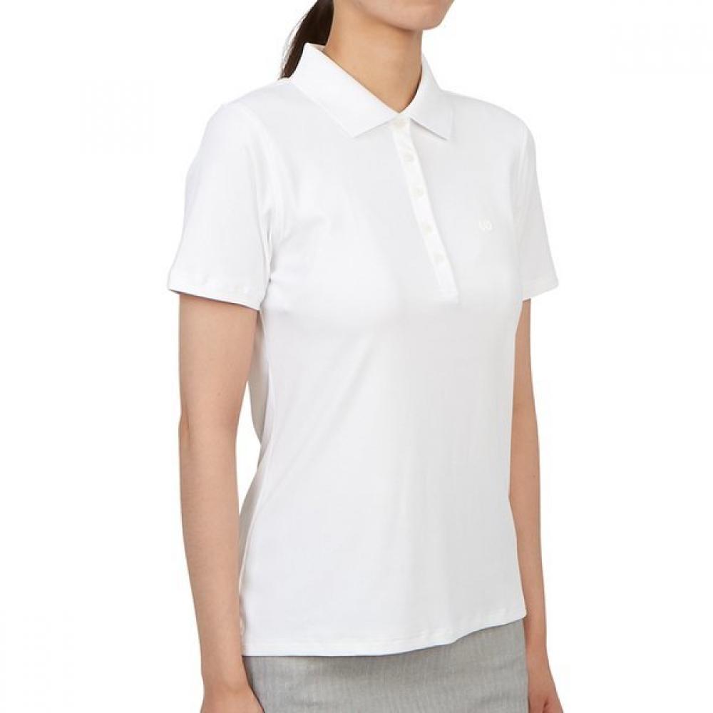 Zipore Golfwear Tricou damă cu guler scurt și mânecă scurtă g4lS23k135 Sno