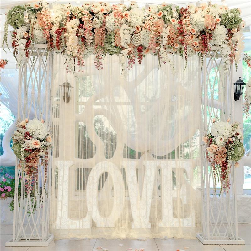 2/3m Wedding Decoration Tulle Roll Polyester Fabric Wedding Birthday Party Backdrop Ceremony Reception Hanging Decoration
