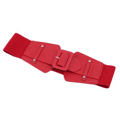 Frauen Taille Gürtel Mode Stretch Elastischen Breiten Gürtel Kleid Schmuck Bund