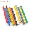100PCS 1x12 Dots DIY Building Blocks Thick Figures Bricks Educational Creative Compatible With 6112 Toys for Children