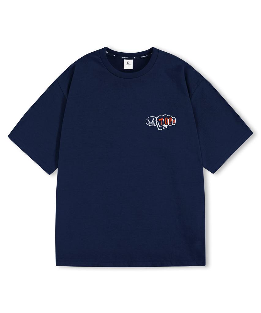 TOPBOY Blowfist Oversized Short Sleeve T-Shirt (Type B)
