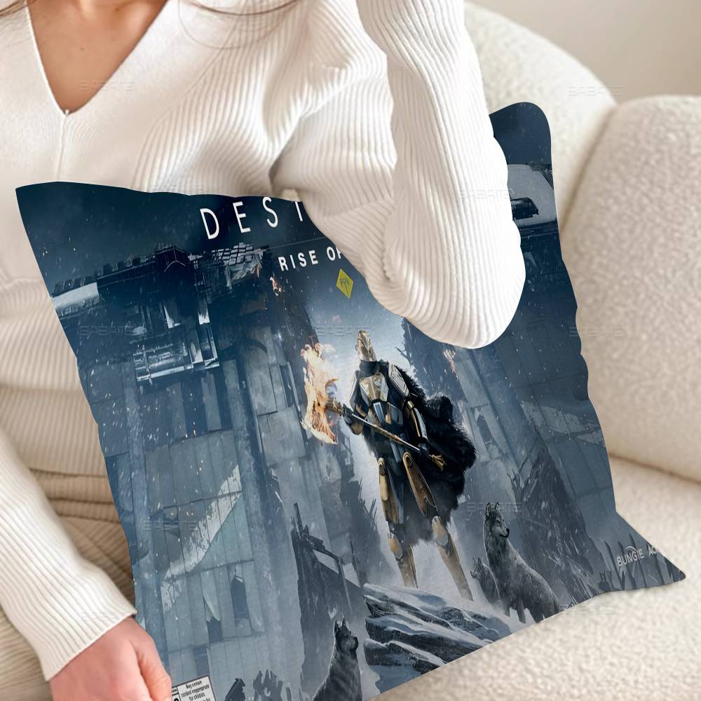 Game D-Destinys In Stocked Gamer Maple Design Cushion Cover Happy Autumn Harvest Decor Holiday Decorati Pillow Cover