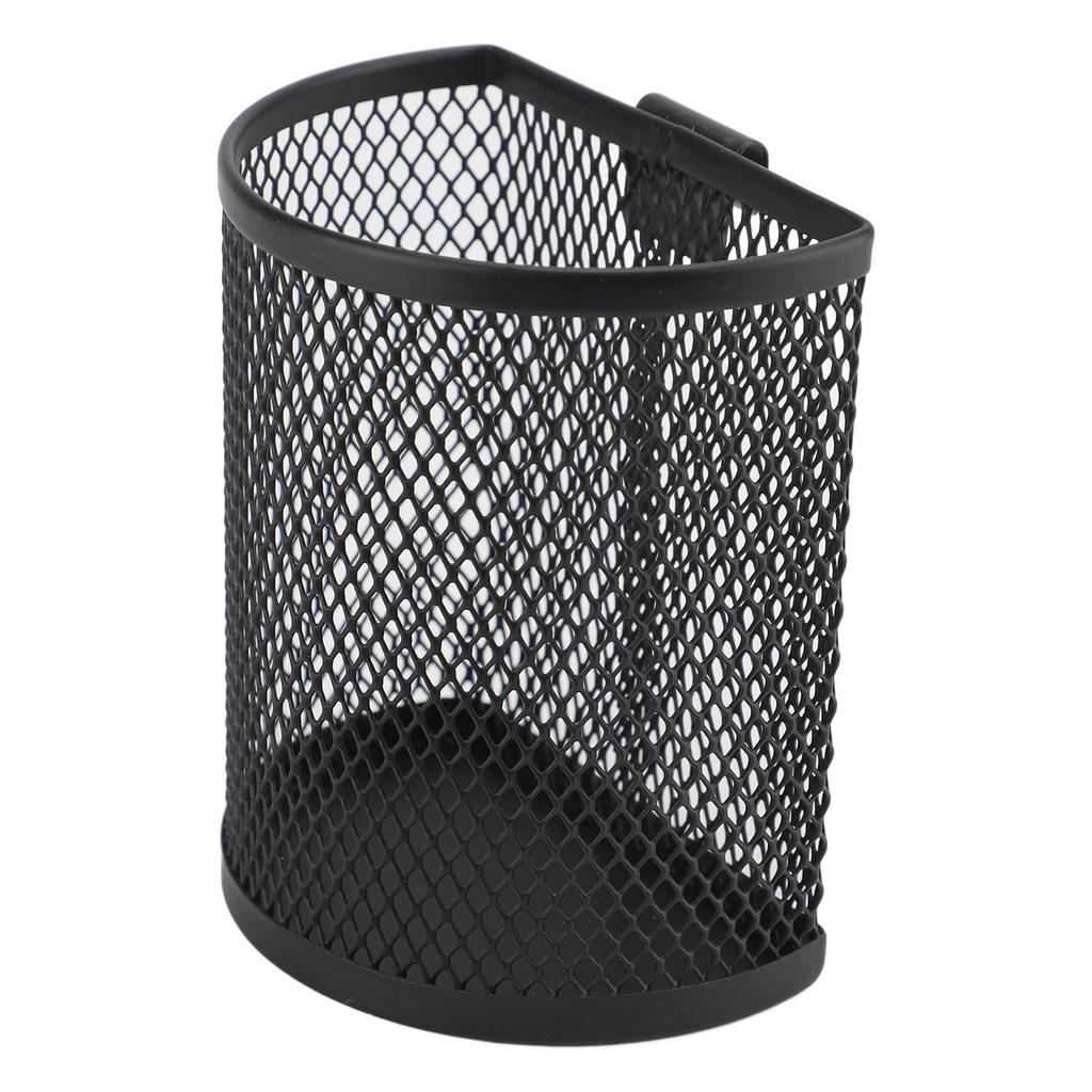 Metall-Stifthalter mit Haken Große Kapazität Aufhängbare Netz-Metall-Stiftbecher Schreibtisch-Organizer für Büro Scho