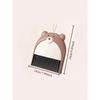 2PCS Mini Broom and Dustpan Set Debris Clean Brush Suitable for Desktop Keyboard Household Kitchen Little Bear Broom