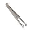 Nose Hair Trimming Tweezers Stainless Steel Friendly Round Tip Easy Cut Nose Hair Tweezers for Noses Sideburns Brow Body