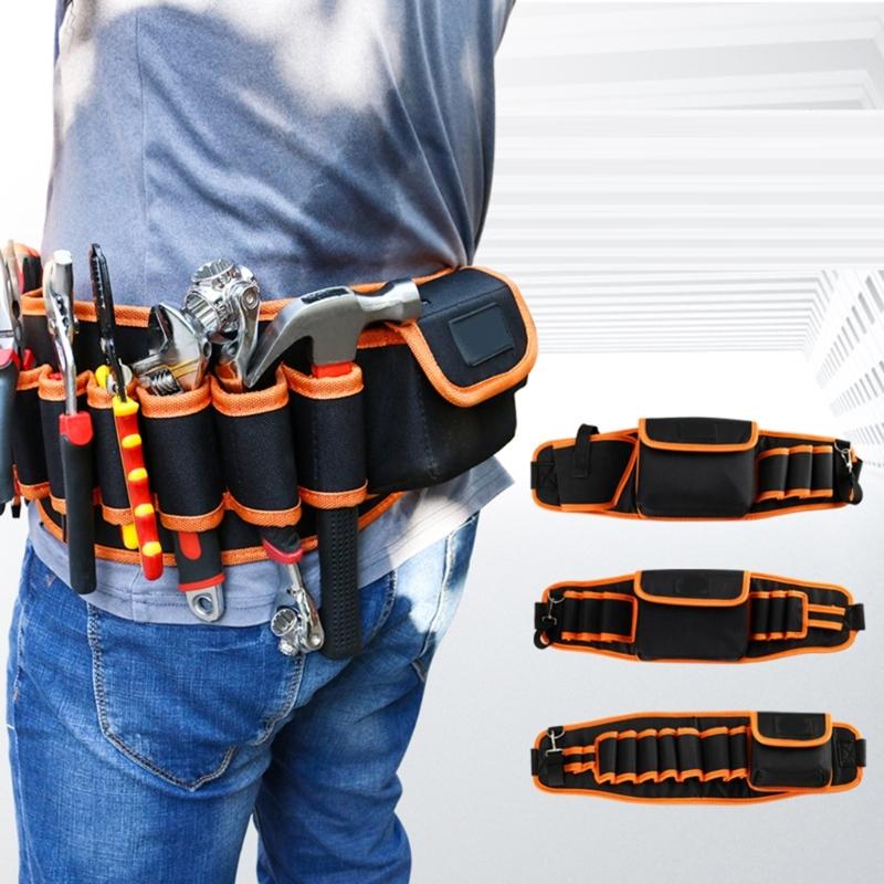 Waist Tool Bag Aprons Organizers Garden Tool Pouch With Storage Pockets Craftworks Electrician Tool Accessories