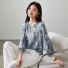 SOFSIL Women's Printed Mulberry Silk Blouse