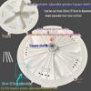 Universal Adjustable Washing Machine Pulsator Disc with 10/11-Tooth Wave Design