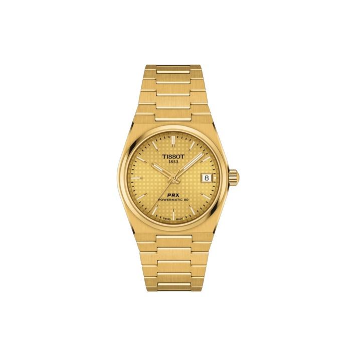 TISSOT Women s PRX Watch T137.207.33.021.00 Gold Dial