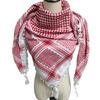 Arab Shemagh Scarf for Men Breathable Polyester Desert Neckwrap Tassels Neckerchief Hijab Shawl for Casual and Formal Ev