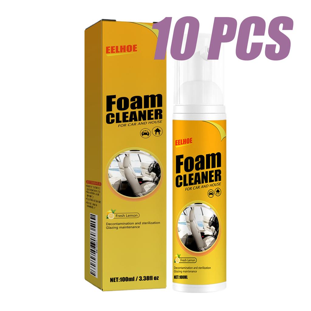 Auto Multi-Purpose Foam Cleaner Automoive Car Interior Foam Cleaner Leather Curing Agent Bubble Cleaning Spray Car Interior Wash