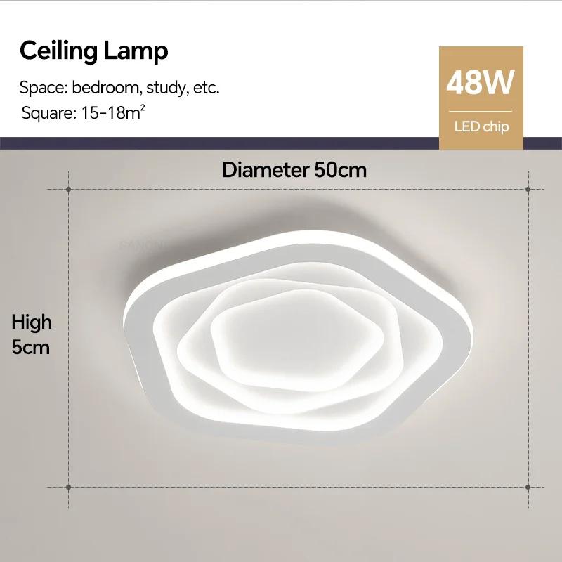 Modern LED Ceiling Light Chandelier For Bedroom Living Dining Room Aisle Hotel Restaurant Home Decor Indoor Lighting Fixtures