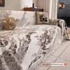 One Piece Waterproof Cat Proof Sofa Cover Thick Chenille Slipcover Slip Resistant for 2/3/4 Seater Couch
