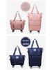 Large-Capacity Wheeled Waterproof Travel Bag for Short Trips