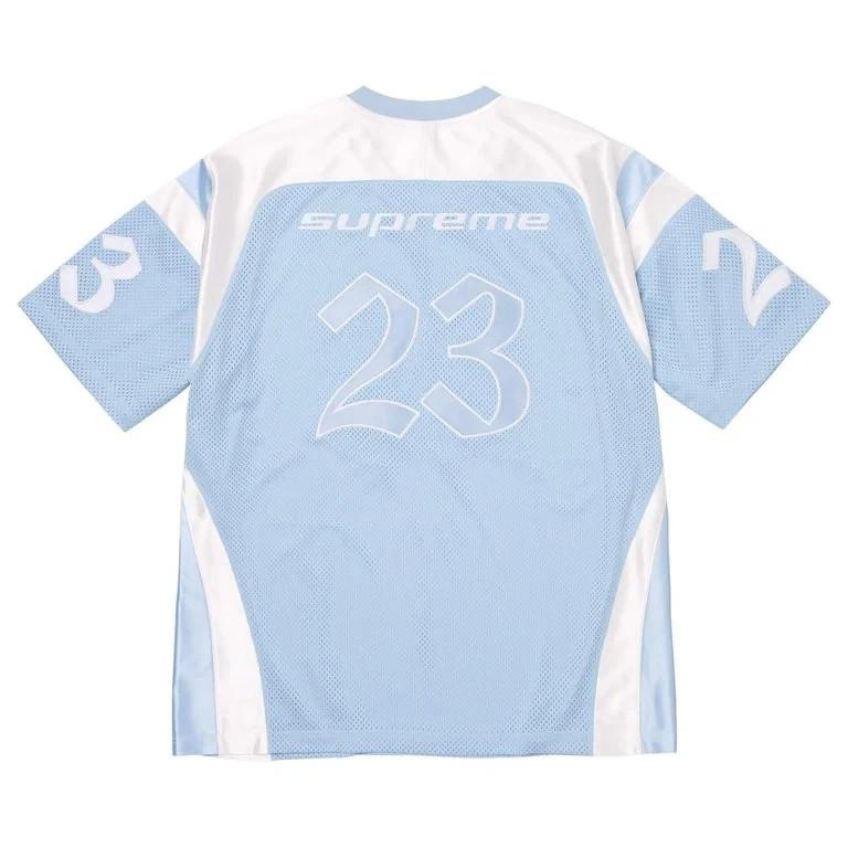 Supreme x Jordan Jersey Light Blue