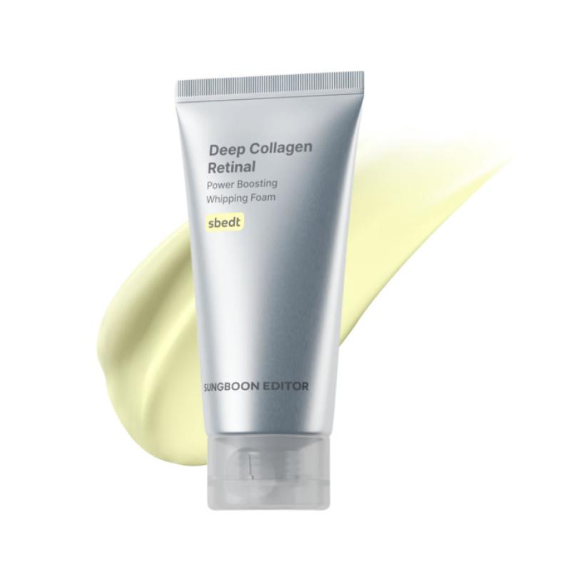 SUNGBOON EDITOR Deep Collagen Retinal Power Boosting Whipping Foam 120g Pore Care & Elasticity Cleanser