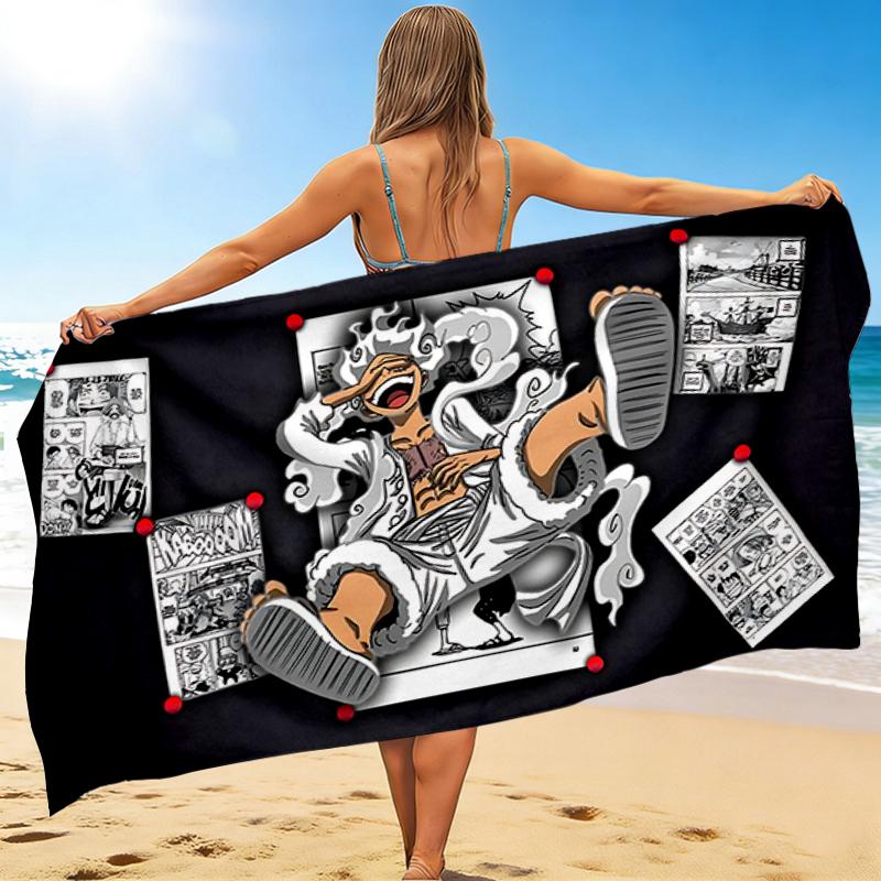 1Pc Street Art Revolution Beach Towel Quick Dry Multiuse For Beach Pool Gym Yoga Home Travel Christmas Halloween Xmas Gift S1322