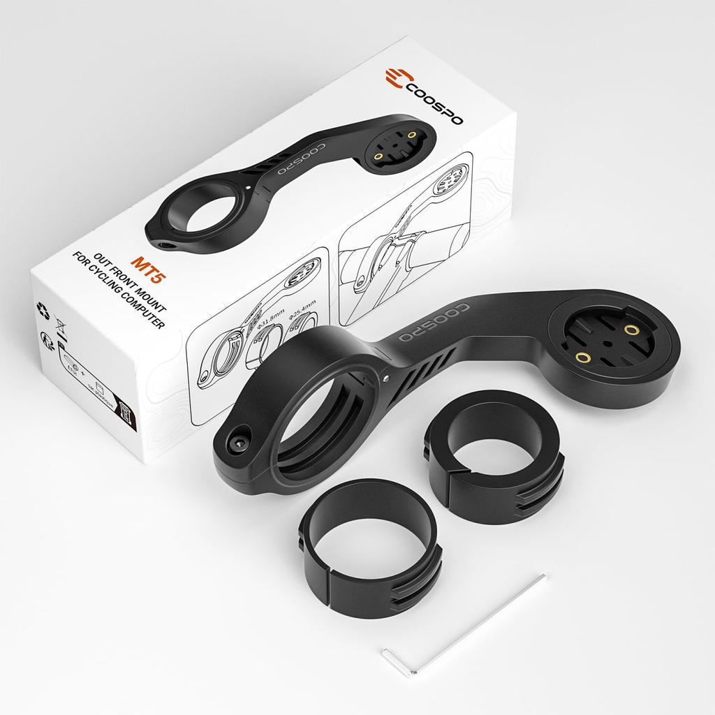 Support d'ordinateur de cyclisme COOSPO MT5 pour et XOSS Cycle Garmin Vélo de route Installation facile Garmin, COOSPO, iGPSPORT, Ordinateurs, Support, Accessoire,