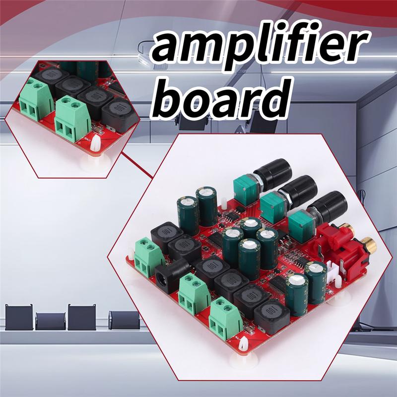 T35C TPA3118 Digital Power Amplifier Board 30W+30W+60W (Bass) High-Power 2.1-Channel Stereo Speaker Power Amplifier Board