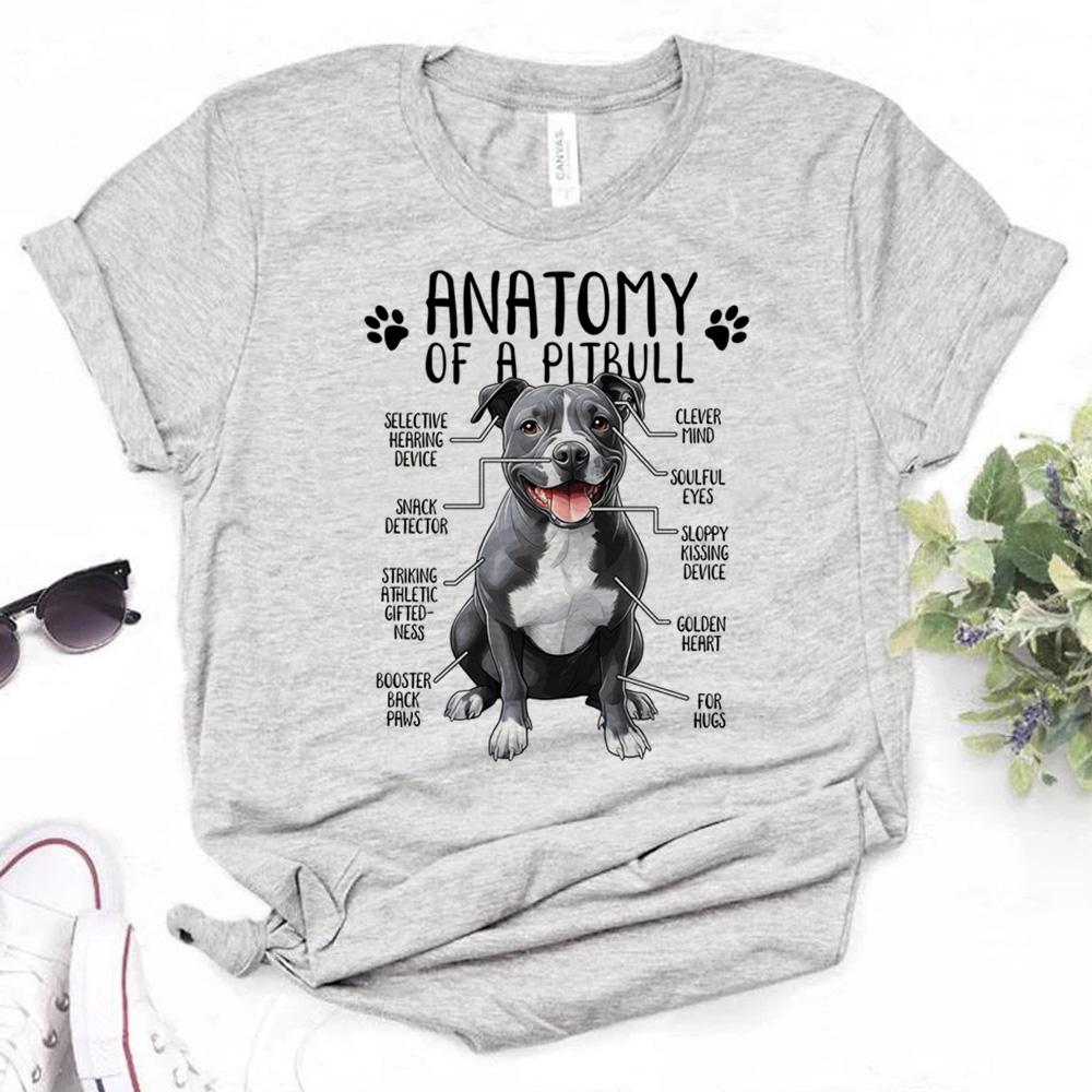 Bull Terrier tshirt women designer t shirt female graphic y2k funny clothes