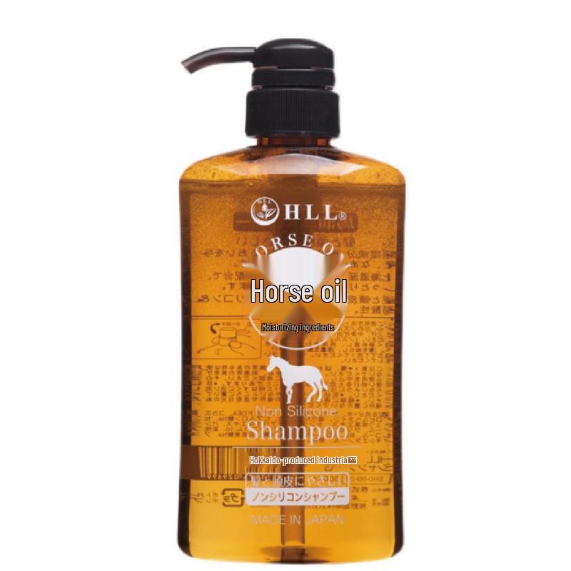 Naifeier Horse Oil Moisturizing Shampoo, 500ml Horse Oil Shampoo