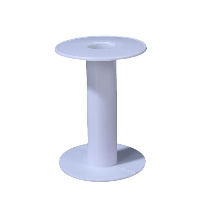 White I-wheel Plastic Reel Reel Reel Empty Reel DIY90 Yard Spool Packaging Spool Accessories