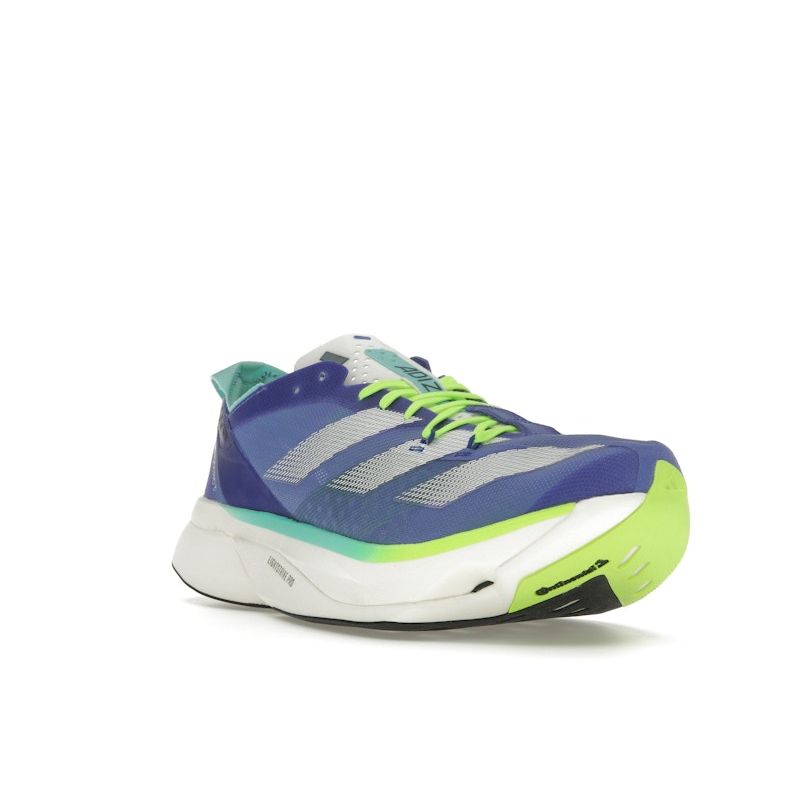 Adidas Adizero Adios Pro 3 Cobalt Blue Lucid Lemon Women Sneakers Zero-Metallic ID3614