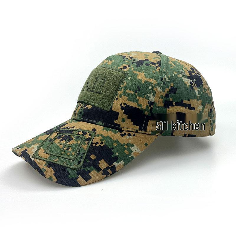 Cappello Tattico Mimetico con Protezione UV - Regolabile per Uomo, Attrezzatura da Caccia e Pesca all'Aperto