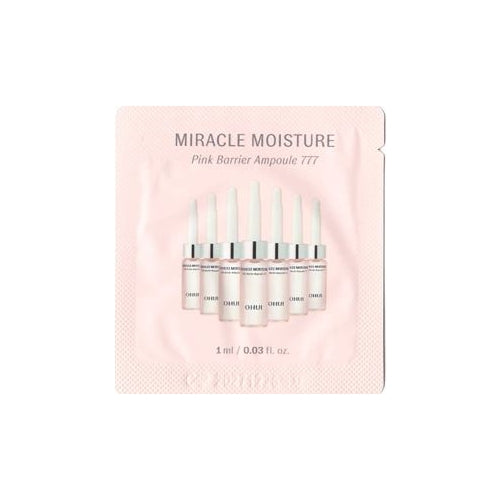 OHUI Miracle Moisture Pink Barrier 777 Ампула 1 мл x 120 шт. sample