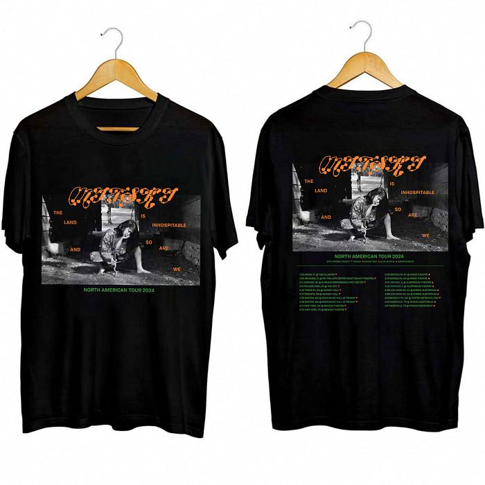 

Mitski The Land is Inhospitable and So Are We 2024 Tour TShirt For Fans Unisex T-Shirt S