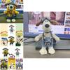 Super Cool Plush Pilot Toy British Gromit Dog Stuffed Animal, Perfect Birthday Gift For Teenagers