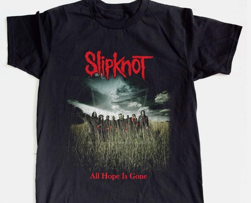 

Slipknot All Hope Is Gone Черная футболка унисекс Размер S-4XL M