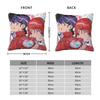 Japanese Anime Ranma Saotome Pillowcase Printing Polyester Cushion Cover Decorative Pillow Case Cover Home Zippered 45*45cm