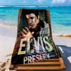Elvis Beach Towel Super Soft Microfiber Quickdry Fabric Comfortable Lightweight Perfect For Traveling Yoga Camping And Swimming