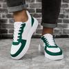 White Mens Daily Skateboard Athletic Shoes Stylish Outside Walking Tennis Shoes For Men And Women Athletic Running Footwear
