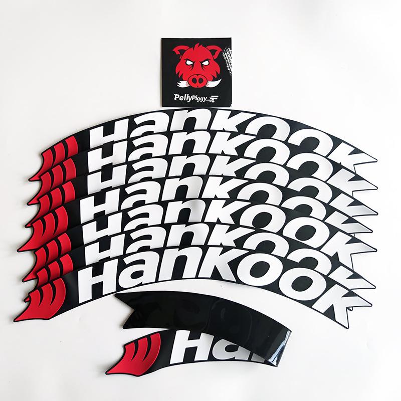 3D Personalisierte Auto-Reifen-Buchstaben-Aufkleber - Reflektierend, Integrierter Stil, Anpassbar