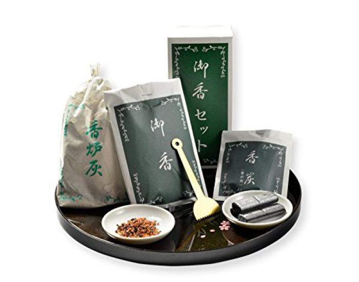 Butsuendo Brand: Incense Burner Set [Perfect for Burning Incense and Rotating Incense Burners: Unshu Incense Set] for Memorial Services, Obon,