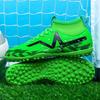 High-top New Football Shoes 2025 Male and Female Adult Students Children's Game Training Shoes TF Broken Nail Football Shoes