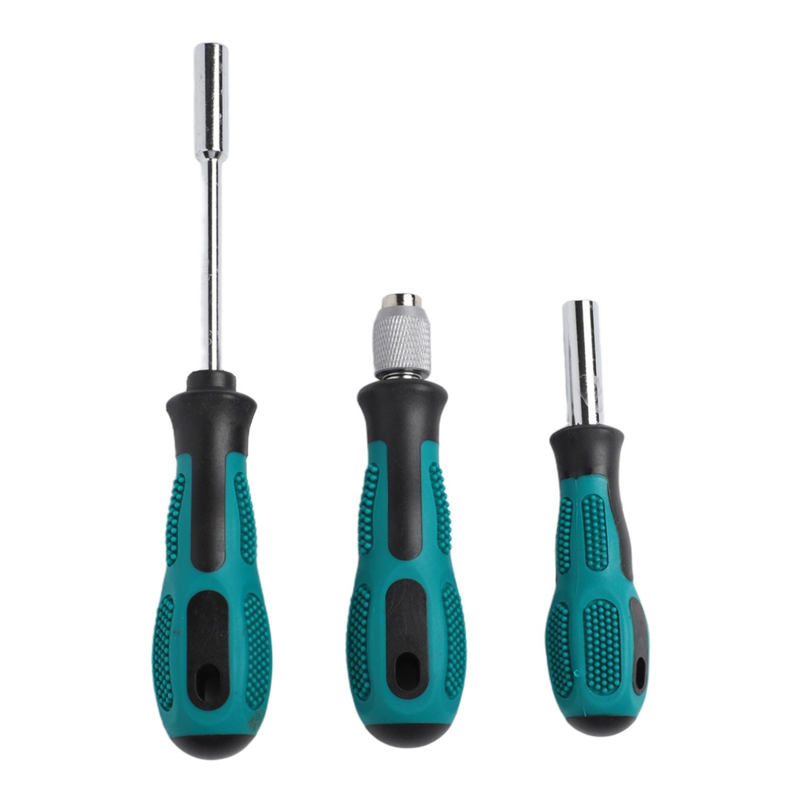 

Hexagonal Bit Holder Screwdriver Handle Set Quality Alloy Steel