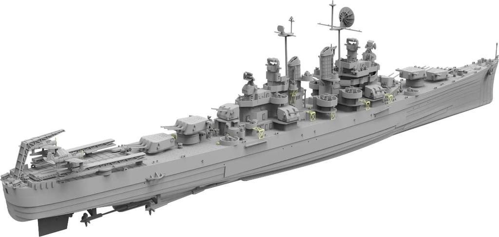 Veryfire 1/700 American Light Cruiser USS Cleveland CL-55 Standard Edition Plastic Model Kit VFM700920