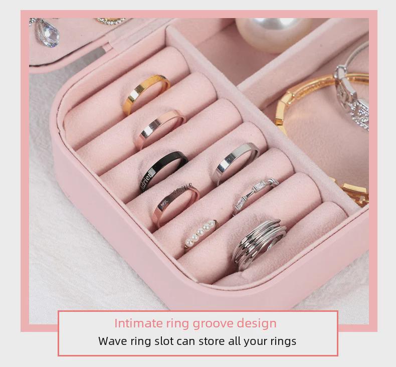 Large Capacity Jewelry and Cosmetics Storage Box