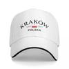 Krakau Polen (Krakau Polen) Polnische Koordinaten Baseballkappe Golfhut Trucker-Hut Golfhut Unisex Damen Strand Outlet Unisexs