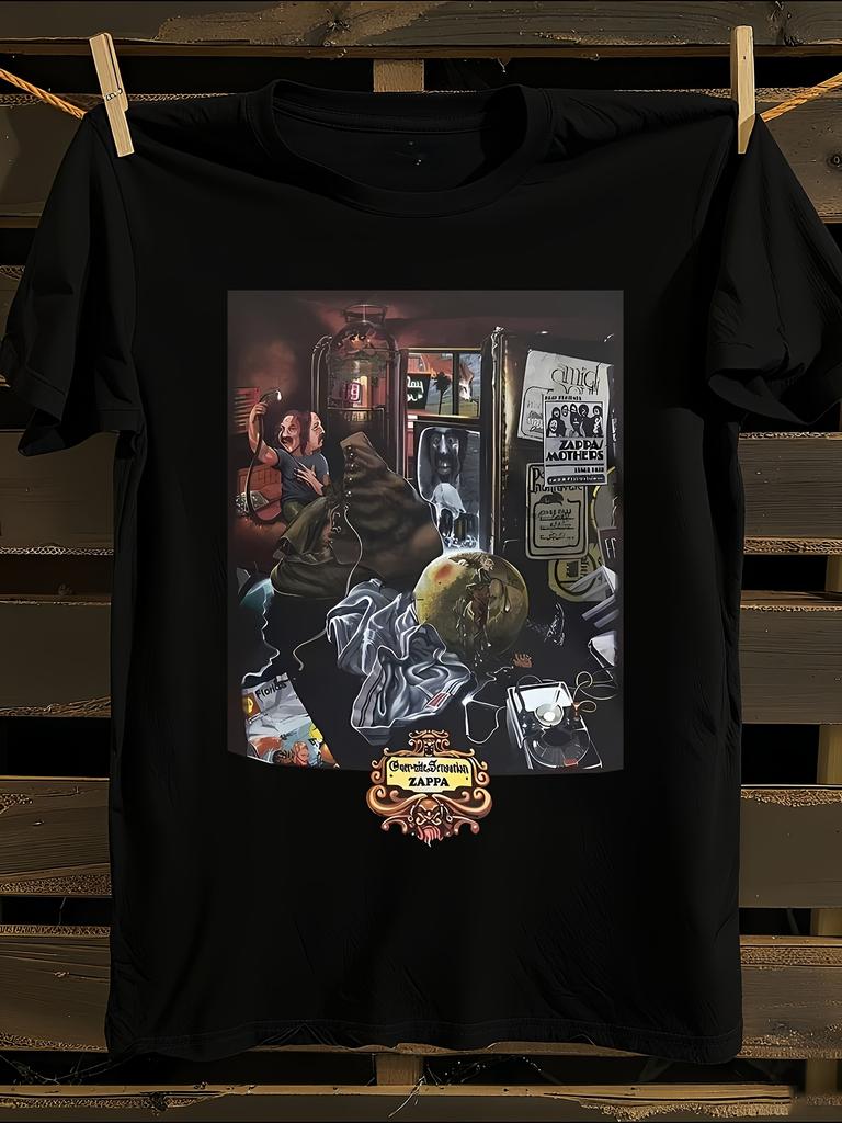 Frank Zappa Over Nite Sensation Album Art Graphic Tshirt