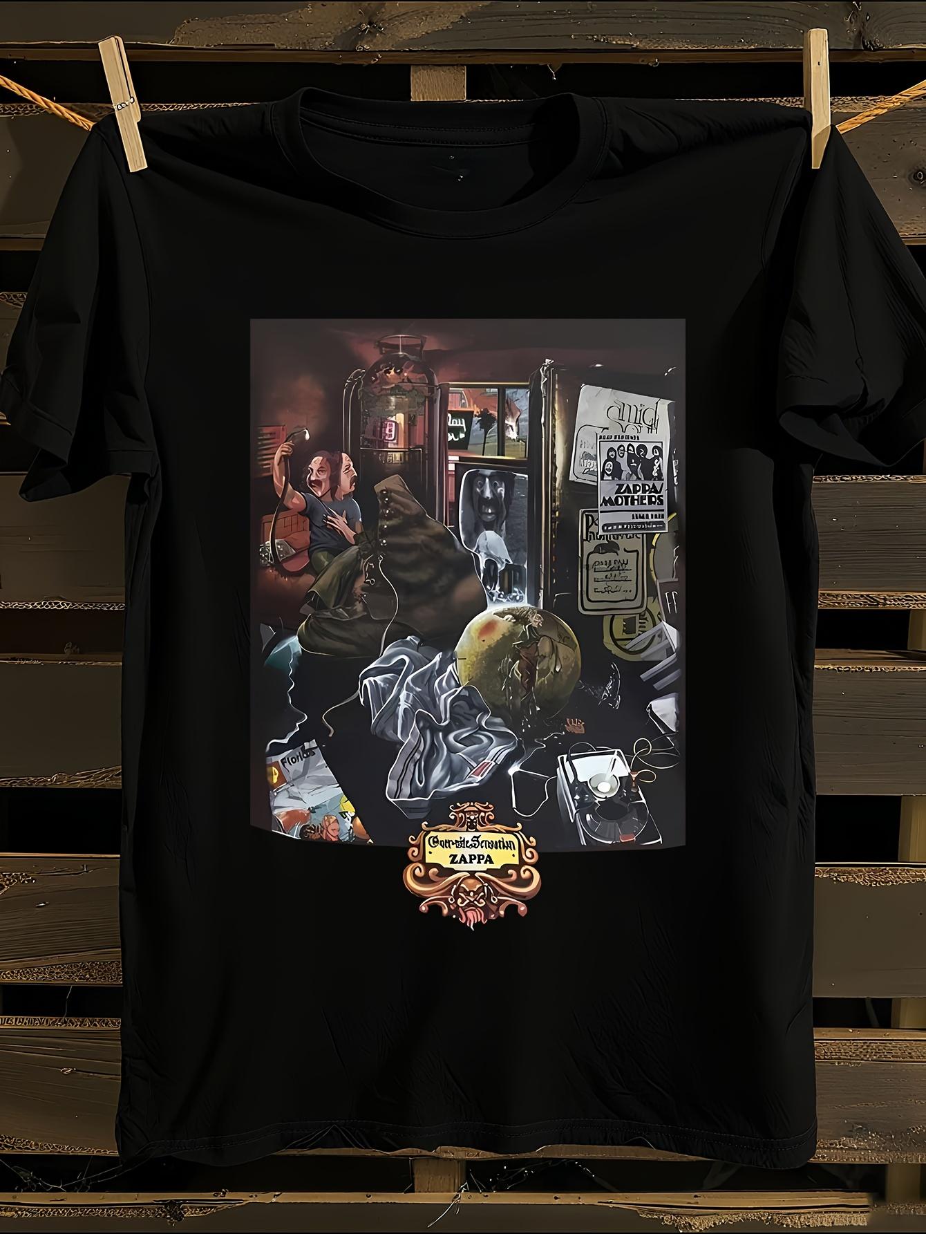 Frank Zappa Over Nite Sensation Album Art Graphic Tshirt M